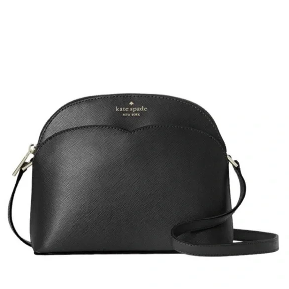 Kate Spade Black Crossbody, Peyton Dome Bag, Brand New, NWT - Picture 13 of 15